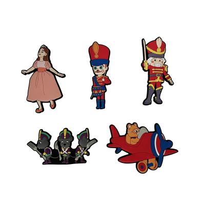 China Custom Magnetic People Nutcracker Magnet Figure Fridge Tourism Souvenir Resin Space Business Travel Kitchen Decoration Accessories for sale