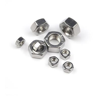 China High Quality Heavy Industry Heavy Duty Stee Fastener Stainless Steel A2-70 Hex Nuts for sale