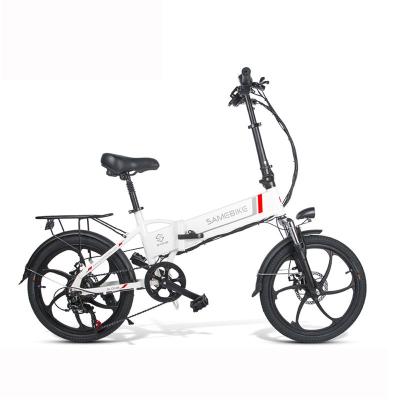 China Multi-functional export new 20-inch lithium battery folding battery-assisted mini bicycle electric scooter bicycle for sale