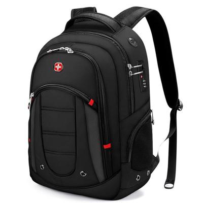 China Printable Fashion Backpack Business Large Capacity Student School Bag Male Computer Leisure Travel Backpack for sale