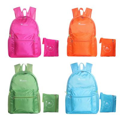 China Waterproof Clear Stock Special Price Limit Discounts Folding Backpack Folding Bag for sale