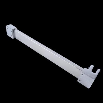 China Modern High Quality Stainless Steel Shower Support Adjustable Fine Polishing Bar For Shower Glass Door for sale