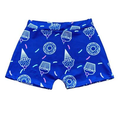 China QUICK DRY wholesale custom made cartoon printing hot snack candy high quality women booty biker shorts for sale