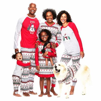 China Winter Baby Family Christmas Pajamas Set Lady Adult Mommy And Me Girls Boys Women Wholesale QUICK DRY Pajamas for sale