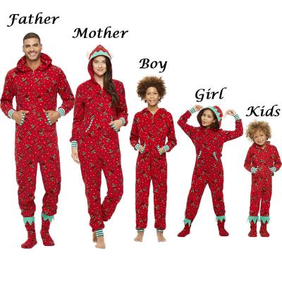 China Hot Sale QUICK DRY Christmas Family Onesie Matching Pajamas Set for sale