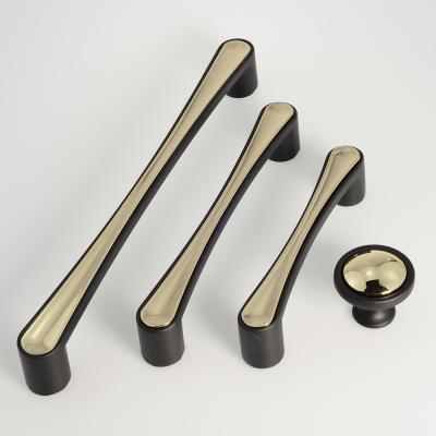 China Modern Simple Zinc Alloy Kitchen Wardrobe Designer Fancy Cabinet Copper Decorative Door Handle Pull Handles Stainless Steel for sale