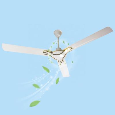 China Mini Fan 56 Inch Indian Style Ceiling Fan With Strong Copper Motor Ghana Dubai Middle East Decorative 3 Blade Wind Air Cooling Fan for sale