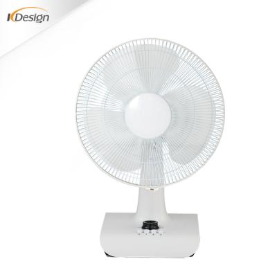 China Cheap price consumer aluminum plastic table fan low power blade hotel motor electric table fans with timer for sale