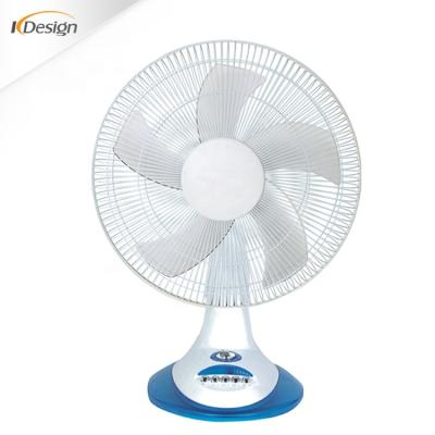 China White Quiet Table Fan 220v Foshan Brand Maid Flip Table Fans Bedroom 5 Blade for sale