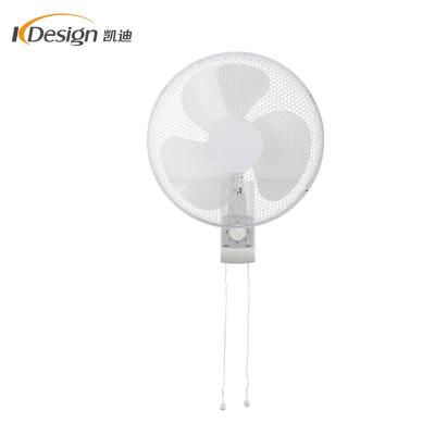 China New Modern Designer Wall Fan High RPM Wall Fan 16 Inch White ABS Plastic Material Wall Fans for sale