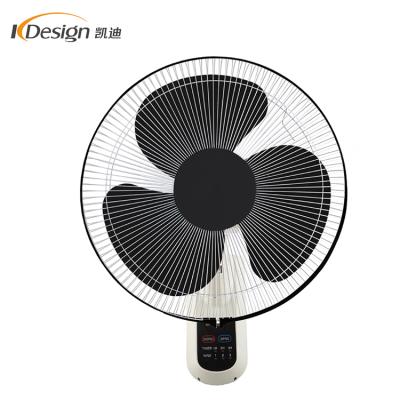 China Wall Fan 110v 16 Inch Small Desktop Fan Speed ​​Remote Control Oscillating Wall Fans With 3 Plastic Blade for sale