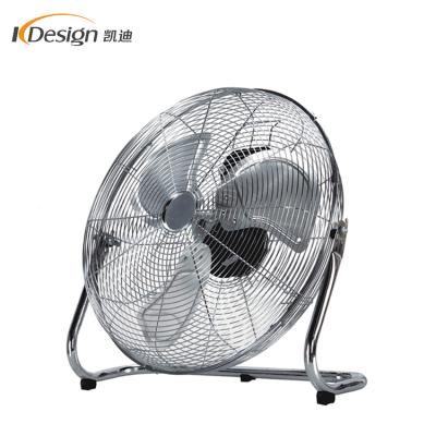 China Hotel Whisper Quiet Portable Oscillating Pedestal Floor Fan 20 Inch Large Industrial Silver Floor Fans for sale