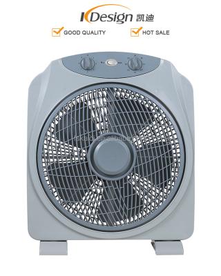 China Hotel Household Mode 12 Inch Box Fan 5 Blade Motor Aluminum Electric Fan Square Box High Speed ​​Fan for sale