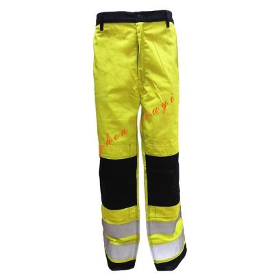 China 100% Cotton Frc Long Sleeve Pant Wholesale Hi Vis Reflective Frc Fire Proof Uniform Custom Made Summer Winter Uniform With Knee Pocket for sale