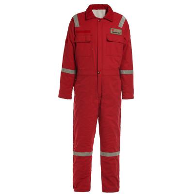 China Custom Made Anti-Fault High Visibility Winter Jacket Safety Workwear Flame Retardant Safety Protection for sale