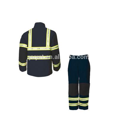 China Customized High Quality Flame Retardant Color Coveralls Fireproof Firefighter Suit for sale