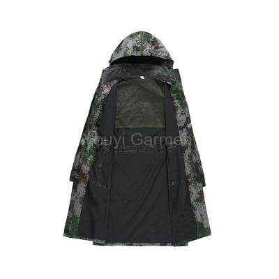 China Watenproof Camouflage Windproof Military Camouflage Outdoor Rain Coat Ponchos for sale