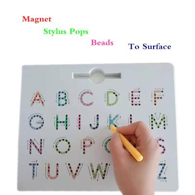 China Non-toxic New Arrival Creative Educational Plastic Magnetic Drawing Toys Writing Magpad Board For Children for sale