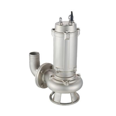 China Other 1hp stainless steel submersible sewage pump for sewage treatment for sale