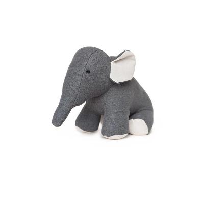 China Polyester OEM Material Novelty Anti-collision Baby Elephant Door Stopper for sale