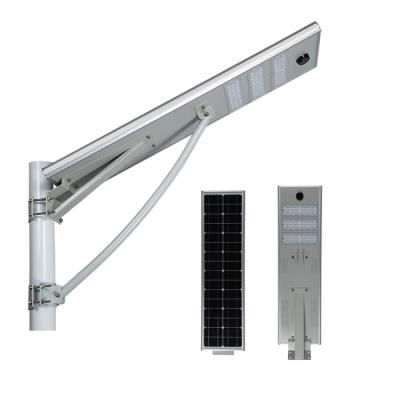 China ROAD high lumen all in one morden integrated solar power led street light 20W 30W 40W 50W 60W solar panel for sale