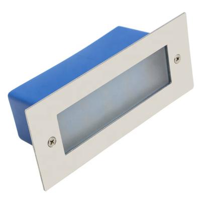 China IP65 Waterproof Outdoor Tempered Glass Wall Mount Stage Light 3W LED Deck Light LED for sale