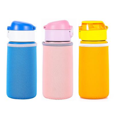 China Waterproof Kids Water Bottle With Bag Double Insulated Stainless Steel Water Bottle For Kids for sale