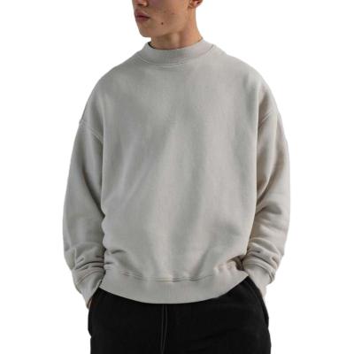 China OEM Breathable Fleece High Quality Breathable Mens Heavy Oversized Crewneck Sweatshirt for sale