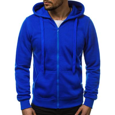 China Anti-Wrinkle Anti-Wrinkle Men's Gym Sweatshirts Cardigan Technical Hoodies Solid Colored Hoodie Sets for sale