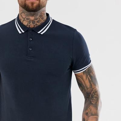 China Custom High Quality 100% Embroidery Anti-wrinkle Men's Summer Cotton Breathable Dry Polo Shirt for sale