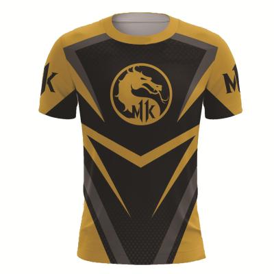 China Wholesale Anti-Wrinkle Animation Game Printing Anti-Wrinkle OEM/ODM Stain 3D Mortal Kombat T-Shirt for sale