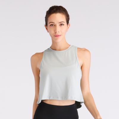 China Breathable Suite Sports Navel Vest Breathable Yoga for sale