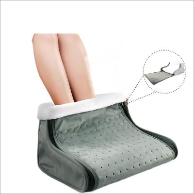 China Wholesale Household Winter Therapy Auto Cut Out Washable Thermal Foot Warmer Electric Foot Heating Pad for sale