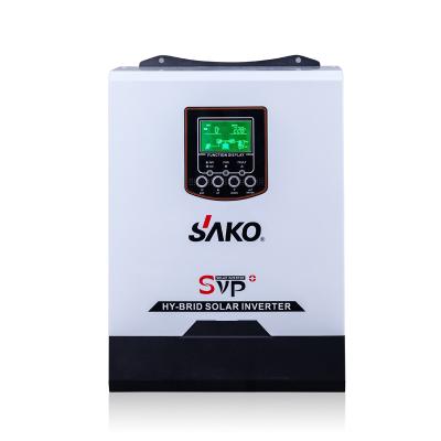 China Sako Power System Sako Solar Power System Hot Selling Pure Sine Wave Solar Sine Wave AC PWM Off Grid Solar Inverter With LCD Display for sale