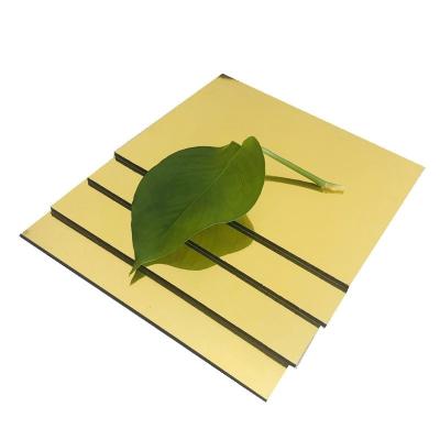 China Industry Super SUS 304 Mirror Color Steel Sheet Mirror Stainless Steel Sheet 4'' Gold *8 304 Stainless Steel Wall Metal Factory Price for sale