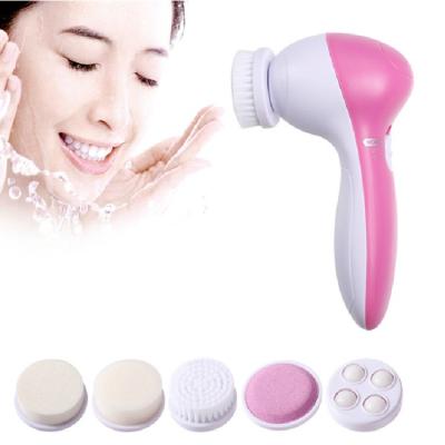 China DEEP CLEANING Cleansing Brush Sonic Electric Facial Brush For Face Waterproof Skin Exfoliating Massage Production for sale