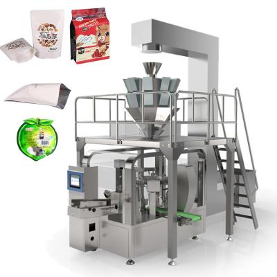 China APPAREL ECHO Rotary Premade Pouch Candies Cashew Packaging Machines for sale