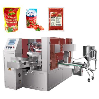 China Multifunctional Automatic GARMENT Ketchup Filling Packing Machine for sale