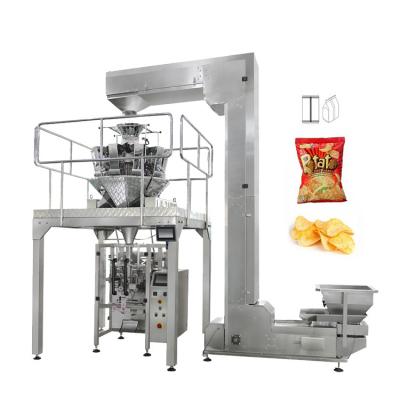 China GARMENT Automatic Small Vertical Tortilla Corn Banana Plantain Snacks Potato Chips Packing Machine for sale