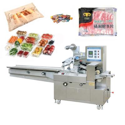 China ECHO Automatic Food Fresh Food Fruits Small Carrot Vegetable Snack Pouch Flow Pillow Packing Machine for sale