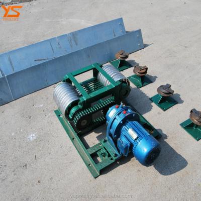 China Fertilizer Removal System Chicken Manure Scraper Machine For Poultry Farm M-YS001 for sale