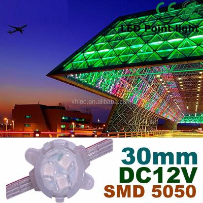 China German Full Color Bayer PC RGB LED Pixel Dot Light 12V 30mm-----Miracle Bean for sale