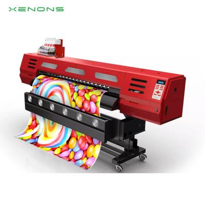 China Dye-sublimation Xenons 1.8m high speed sublimation printer for sale