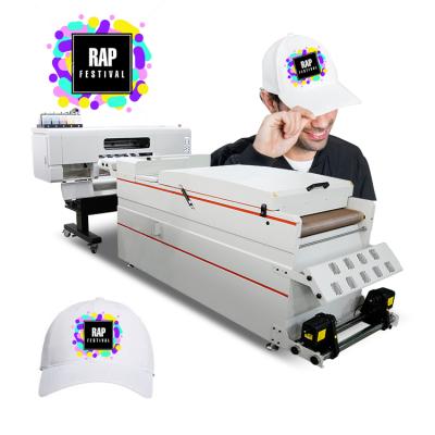 China Garment Shops Digital T Shirt Fabric Printing Machine Heat PET Film DTF Printer With i3200 Print Heads for sale