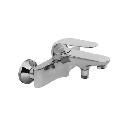 China With Diverter Body Zinc Handle Chrome Plating Faucet Bath Mixer Bathroom Faucet Brass Bath Faucet for sale