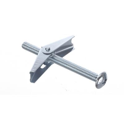 China Eco-friendly Silver Toggle Wing Mrble Stone Customized Butterfly Metal Plane Wall Socket Anchor for sale