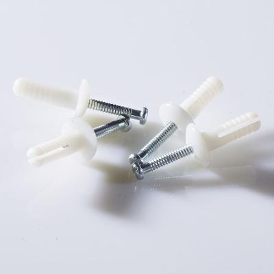 China Good Quality Plastic Competitive Price Customized Nail Anchor Wall Plug Plastic Repair Steel Anchor for sale