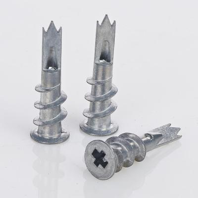 China Factory supplies good quality competitive price metal plastic wall anchors and screw anchor bolts for sale