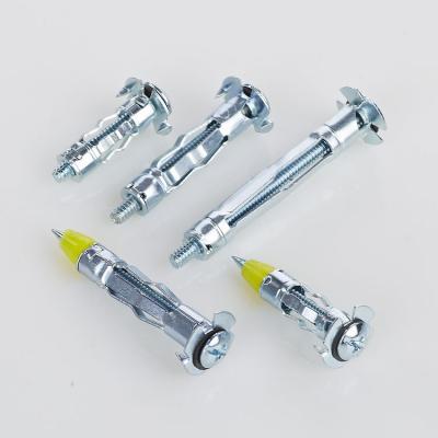 China Plasterboard Metal Wall Cavity Rawl Fixings Plastic Wholesale Anchor Plugs Hollow Hardwares Wall Anchor for sale