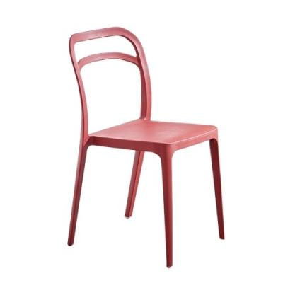 China New popular design adjustable stackable (height) outdoor armless plastic chair for sale for sale